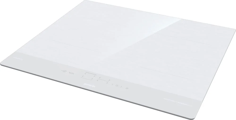 Поверхность индукционная Gorenje IT643SYW7 (Simplicity 2.1 / белое стекло / объединение конфорок Bridge/ SmartControl / PowerBoost / StayWarm)-0