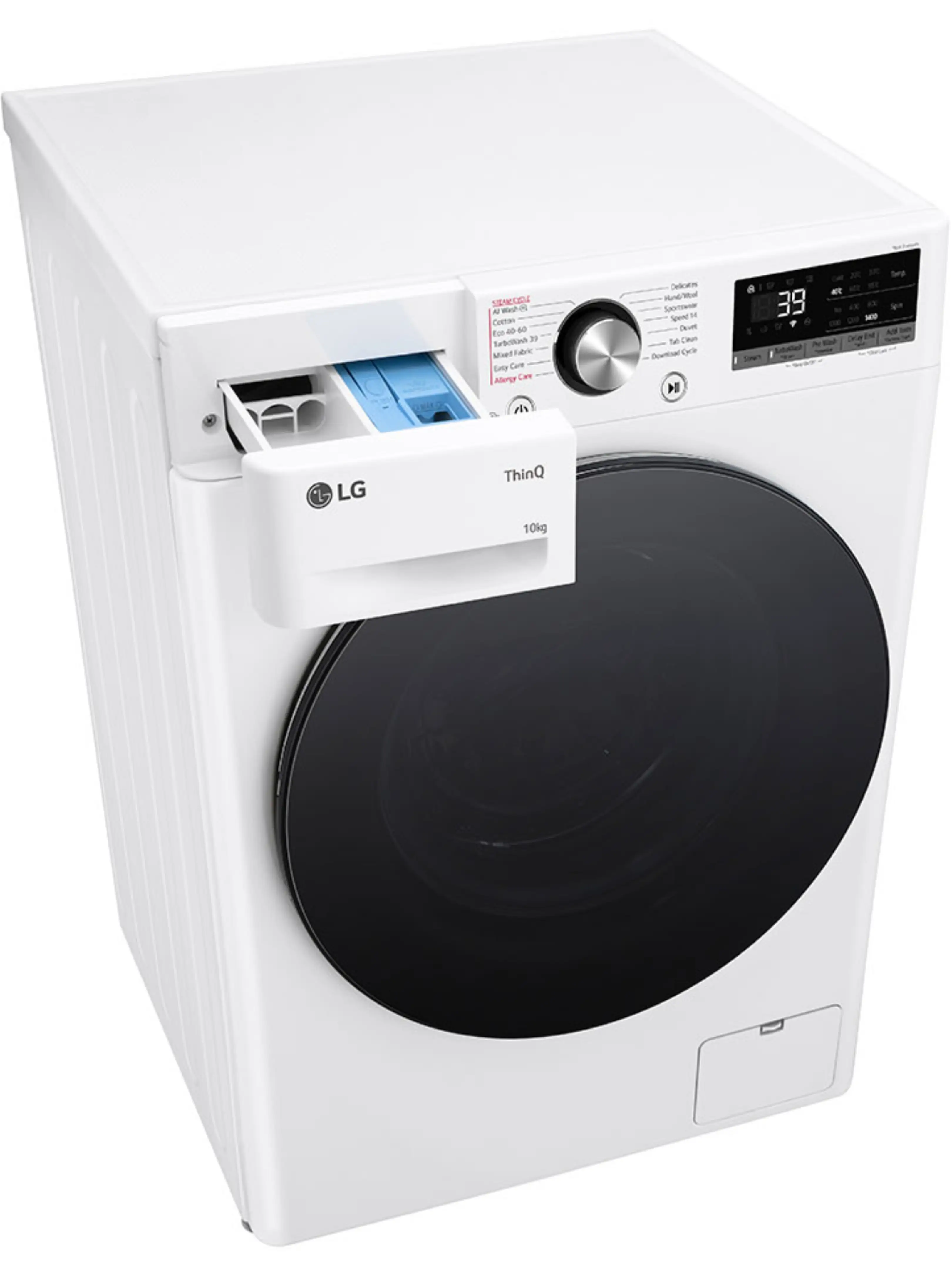 Стиральная машина LG F4WR710S2W (56,5см / 10кг / 1400об / пар / AI DD / Steam /TurboWash™ 360˚ / Inverter Direct Drive / Wi-Fi / A+++)-8
