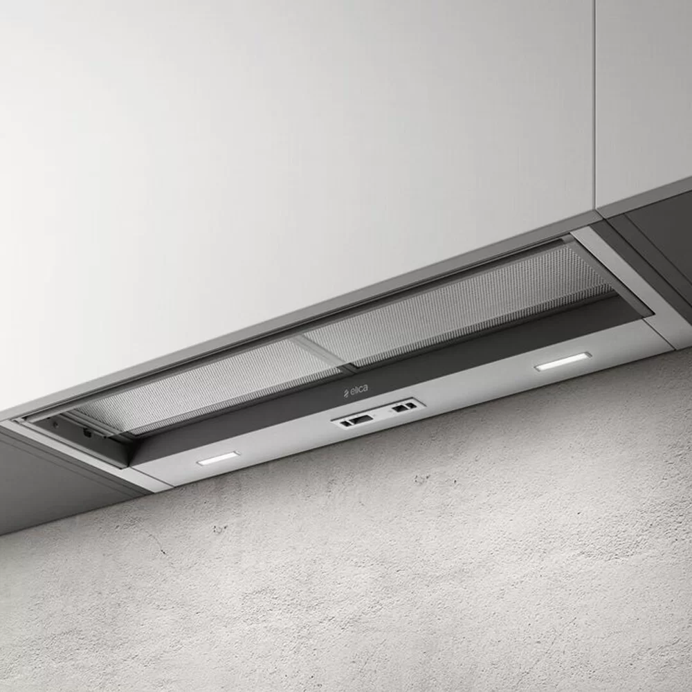Вытяжка полновстраиваемая Elica CIAK 2.0 S GR/A/60 (425 м³/ч / 121 Вт / LED освещение 2x2,5 Вт / ширина - 56,4 см / нерж. сталь)-0