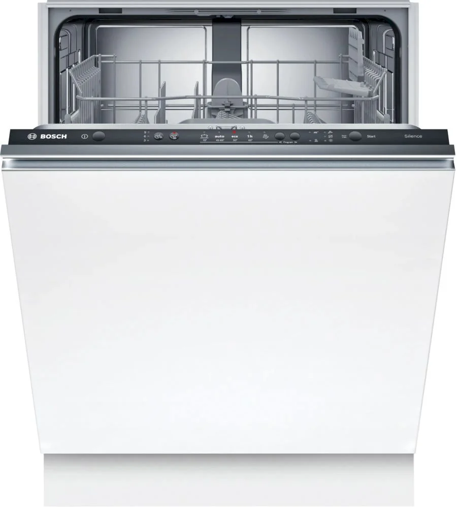 Машина посудомоечная встраиваемая 60 см Bosch SMV25AX06E (Serie2 / 12 комплектов / 2 полки / расход воды - 9,5 л / InfoLight / А)-0