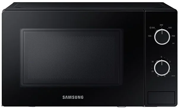 Микроволновая печь Samsung MS20A3010AL/BA (20 л, 700 Вт, переключатели поворотный механизм, чёрный)-0
