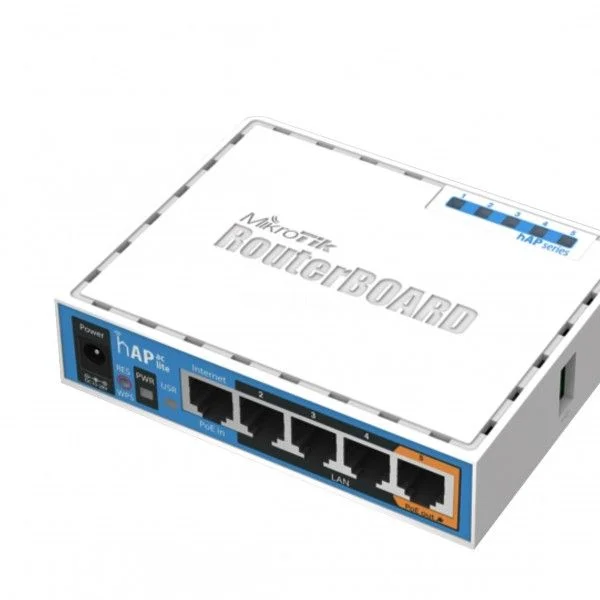Маршрутизатор Mikrotik hAP ac lite (RB952Ui-5ac2nD) AC750 Wi-Fi двухдиапазонный MU-MIMO роутер с поддержкой 3G/4G модемов и USB-портом-2