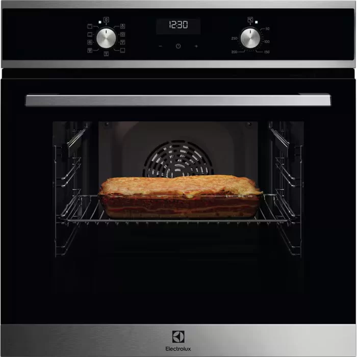 Духовой шкаф Electrolux EOF5F50BX (SurroundCook 500 / 65 л / до 250°C / Чёрный / Катализ / телескоп. напр. (x1))-0