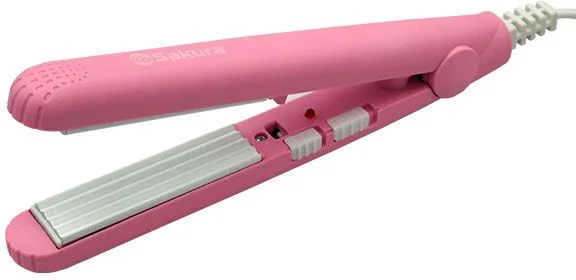 Щипцы для завивки гофре Sakura SA-4521P (до 190 °C/ 17 Вт/ керамическое покрытие)-0