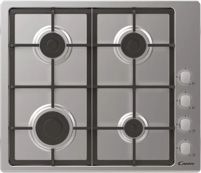 Поверхность газовая Candy CHG6LX (Smart / Нерж / Сталь / Чугун)-0