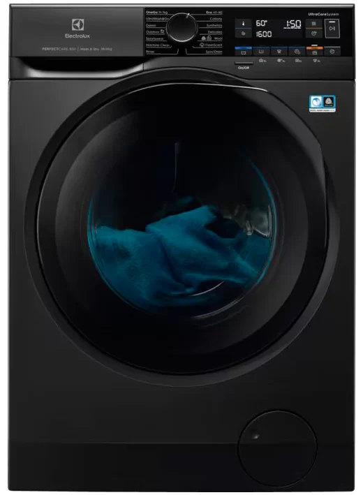 Стирально-сушильная машина Electrolux EW8W261BG (PerfectCare 800 / 63,6-66см / 10/6кг / 1600об / пар / SteamCare / Oko Mix / Inverter / А+++ / Чёрный)-0