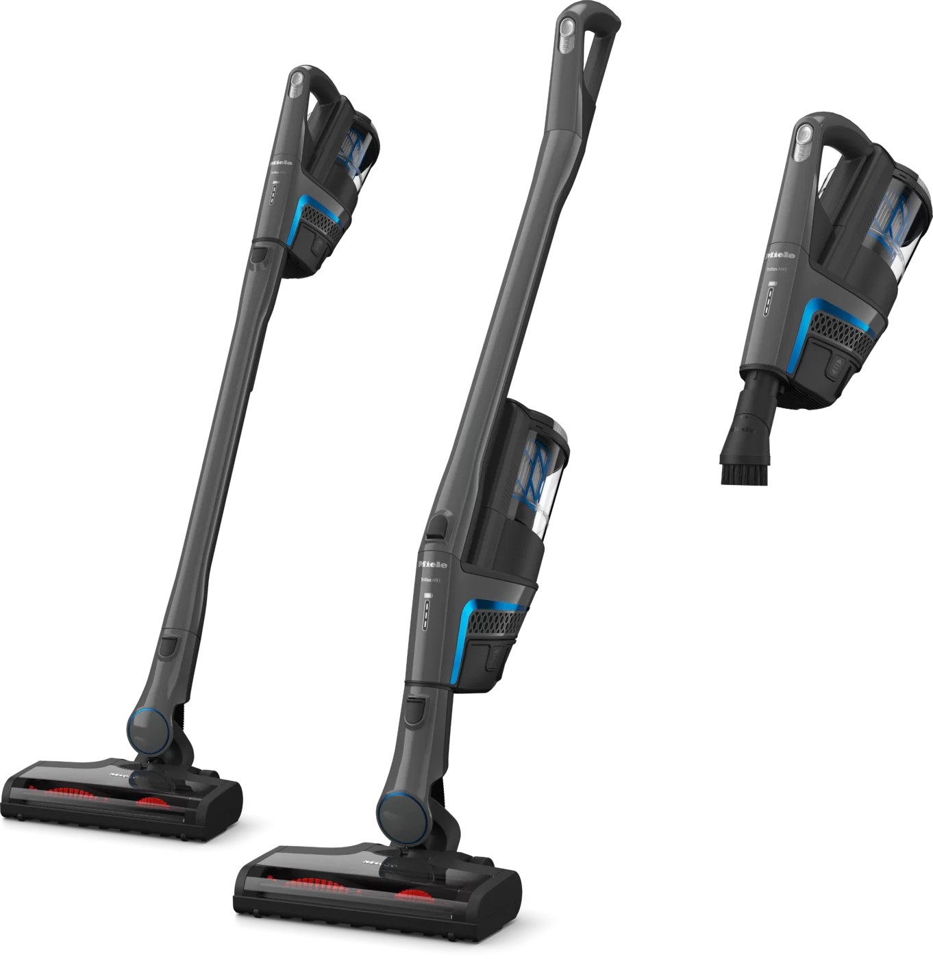 Пылесос вертикальный Miele Triflex HX1 Facelift SMUL1 (3 в 1 / 170Вт / контейнер 0.5л / серый)-2