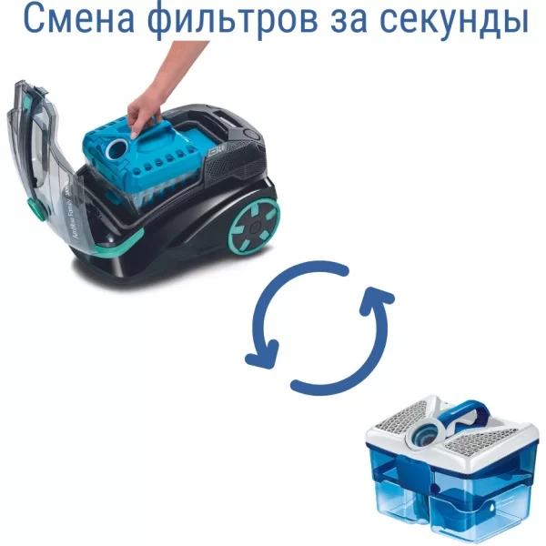 Пылесос Thomas DryBox Amfibia Family (1700Вт, мешок/аквафильтр, 2.6 л, влажная уборка)-22