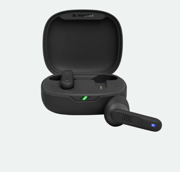 Беспроводные TWS наушники с микрофоном JBL Wave Flex Black-1
