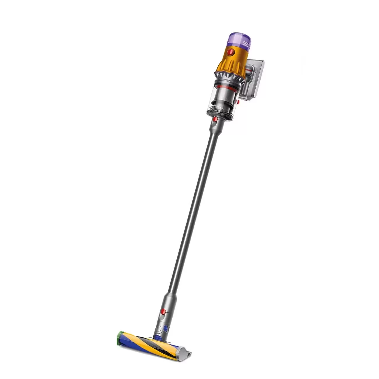 Пылесос Dyson V12 Detect Slim Absolute UK, yellow/nickel (448851-01)-4