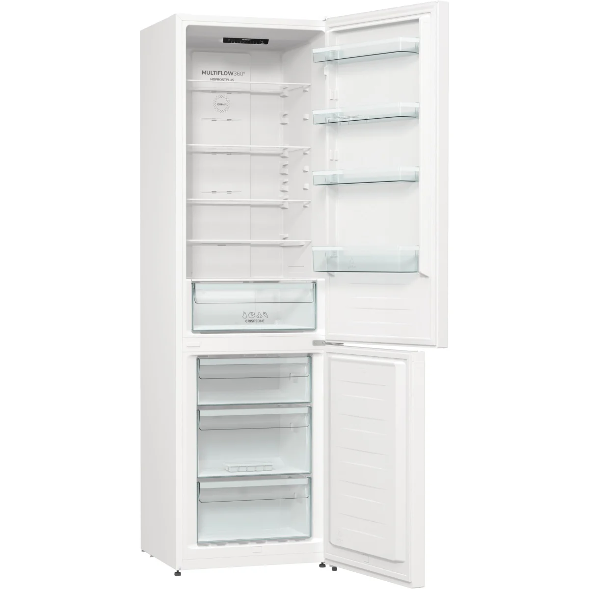 Холодильник Gorenje NRK6202EW4 (Essential / Объем - 331 л / Высота - 200см / A++ / Белый / NoFrost)-3