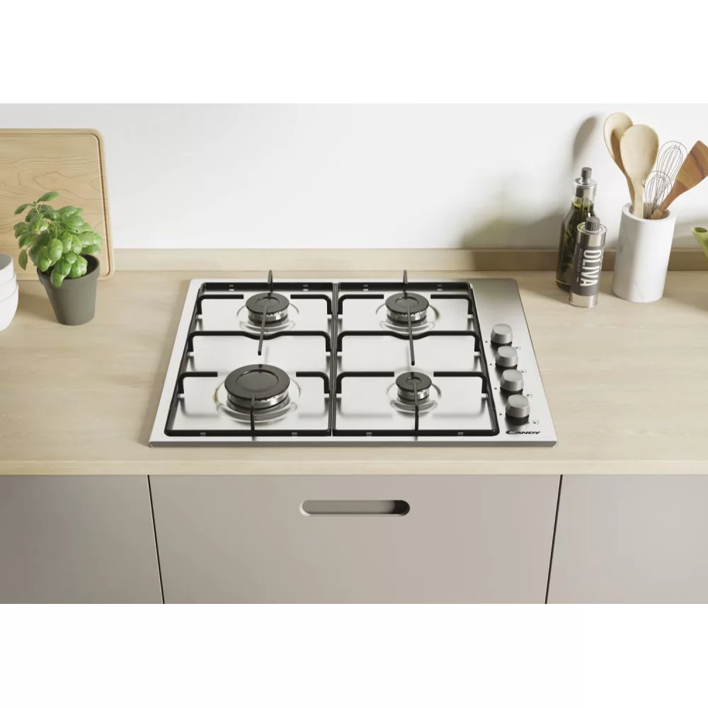 Поверхность газовая Candy CHW60LX (Smart / нерж / сталь / эмалированная сталь)-5