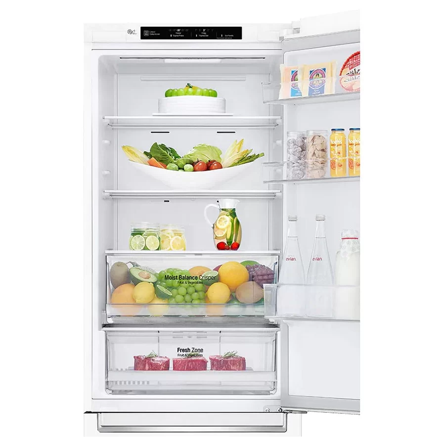 Холодильник LG GBB61SWJMN (V+ / Объем - 341 л / Высота - 186см / A++ / Белый / NoFrost / Door Cooling+™ / Smart Inverter™)-6