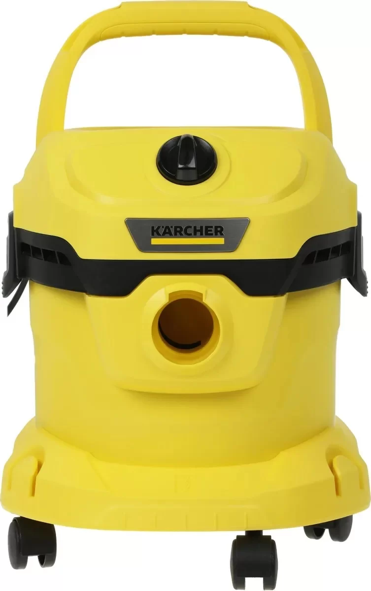 Пылесос Karcher WD 2 Plus V-12/4/18 1.628-000.0 (1000 Вт, мусоросборник 12 л, влажная уборка, желтый)-8
