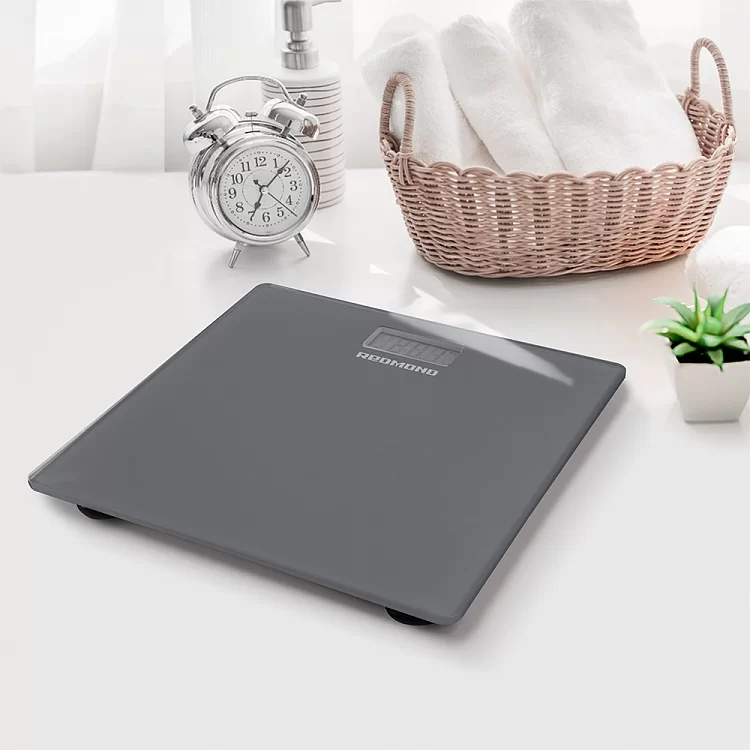 Весы электронные напольные Redmond RS-757, Серый  (180 кг)-2