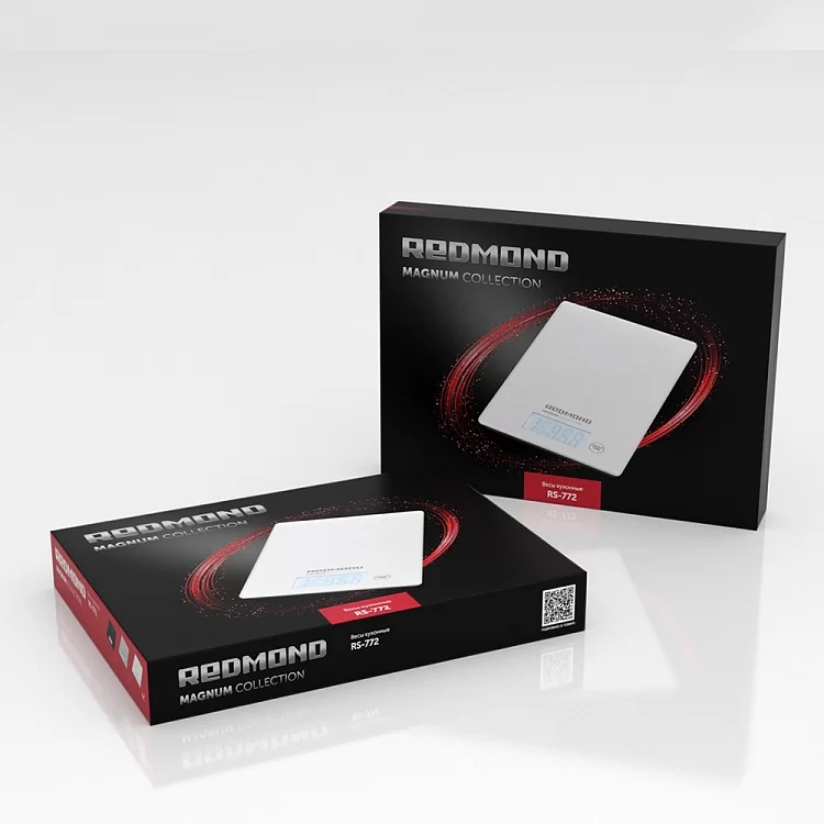 Весы кухонные Redmond RS-772, белые (электронные/ платформа/ предел 8 кг/ точность 1 г/ тарокомпенсация)-9