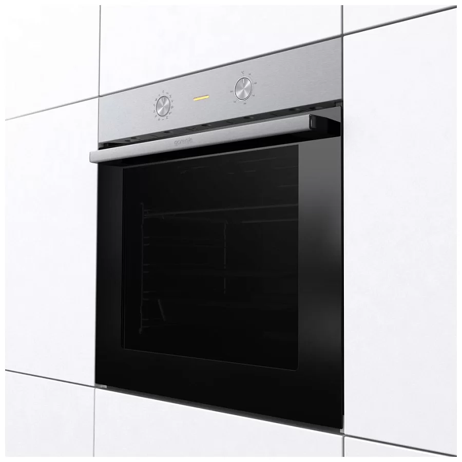 Духовой шкаф Gorenje BO6717E03X (Essential / 77 л / до 300 °C / Нерж.сталь, стекло / AquaClean / PerfectGrill / съемные направляющие / А)-5