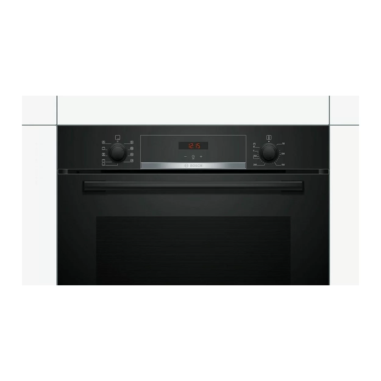 Духовой шкаф Bosch HBA534EB0 (Serie4 / 71 л / до 275 °C / Чёрное стекло / Гриль / съемные направляющие / EcoClean (задняя стенка) / A)-2