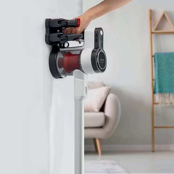 Пылесос вертикальный Gorenje SVC216FMLW (135 Вт/25 Вт., контейнер 0,5л., аккумулятор Li-Ion)-4