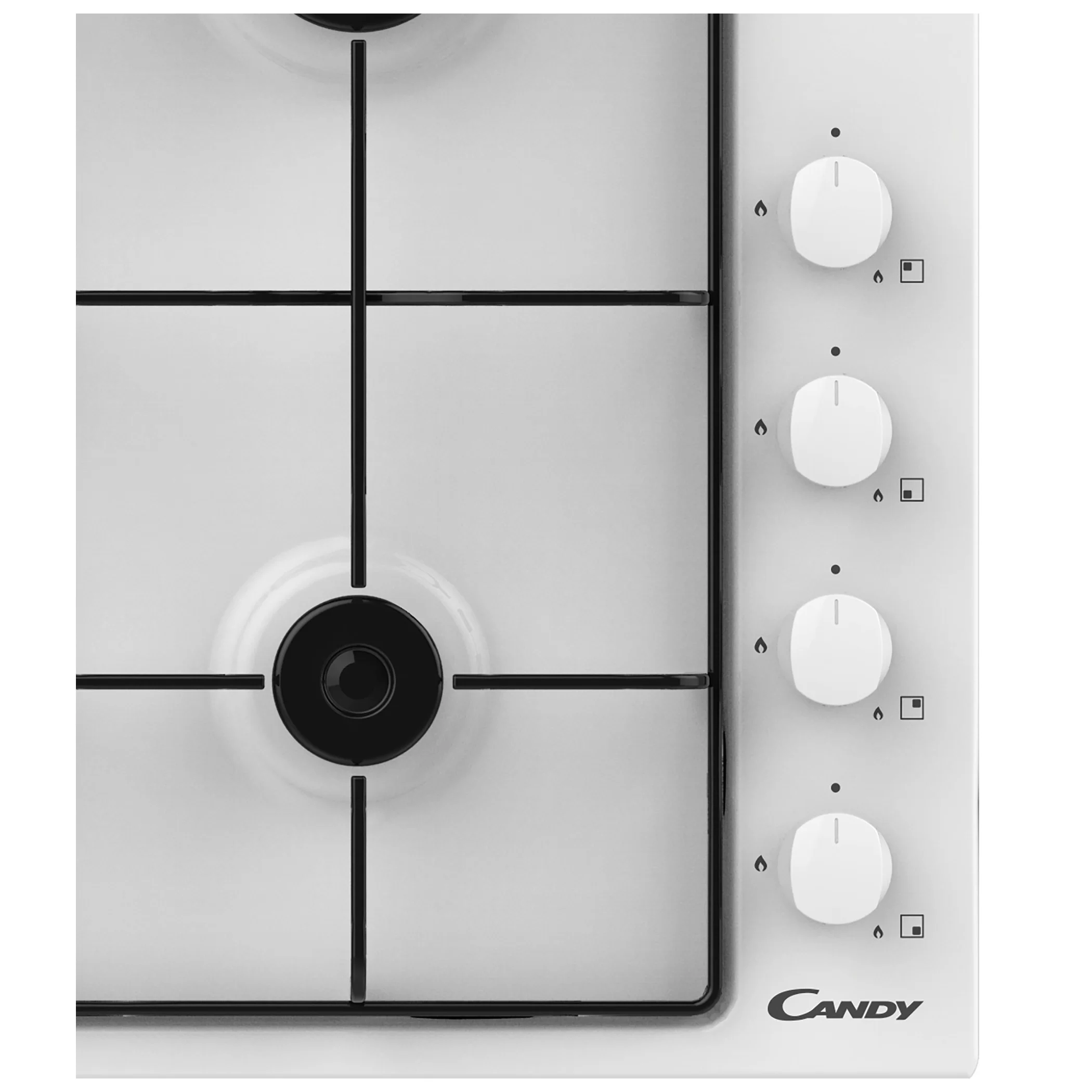 Поверхность газовая Candy CHW6LWW (Smart / белый / сталь / эмалированная сталь)-3