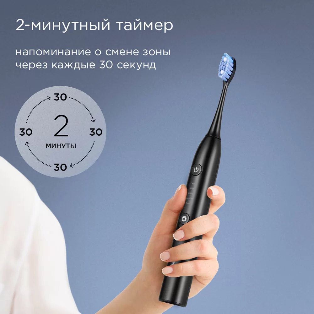 Зубная щетка электрическая Redmond TB4602, Синий-9