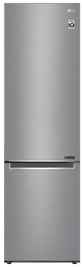 Холодильник LG GBB72PZEMN (V+ / Объем - 384 л / Высота - 203см / A++ / Серебристый / NoFrost / Smart Inverter™ / DoorCooling+™)