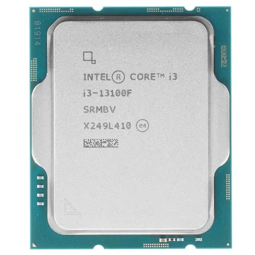 Процессор Intel Core i3-13100F Tray без кулера Raptor Lake-S 3.4(4.4) ГГц /4core/ без видеоядра/ 12Мб /89Вт s.1700 CM8071505092203