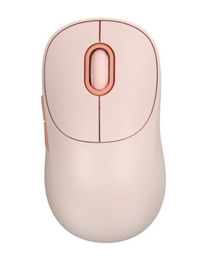 Беспроводная мышь Xiaomi Wireless Mouse 3, розовая (BHR8911GL)