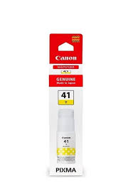 Canon Чернила водорастворимые Canon GI-41 Y желтый [оригинальный, 70 мл, 1 шт]