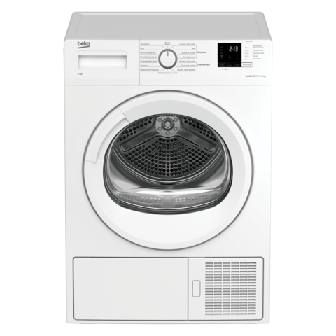 Сушильная машина с тепловым насосом Beko DF7412GA (50,8см / 7кг / AquaWave® / А+)