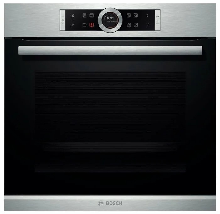 Духовой шкаф Bosch HBG655BS1 (Serie8 / нерж / EcoClean Direct / TFT-дисплей / SoftMove / 4D-HotAir / AutoPilot)