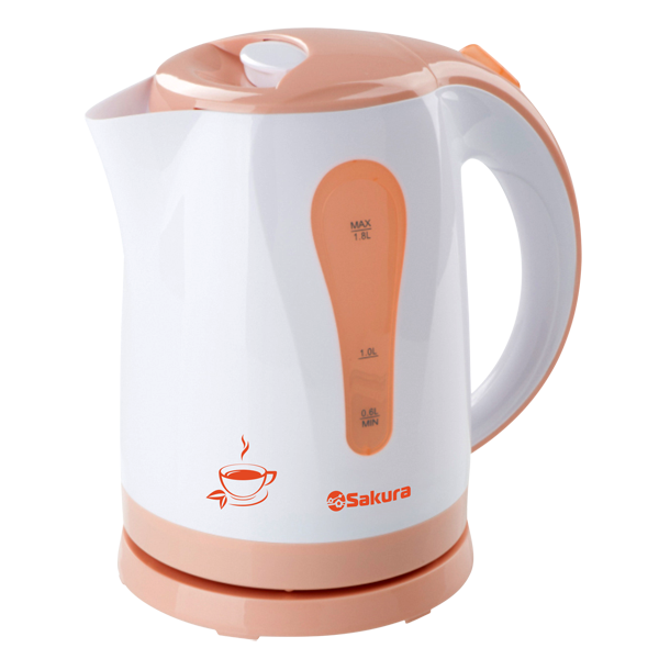 Чайник Sakura SA-2326A (2200 Вт / 1.8 л / пластик / белый)
