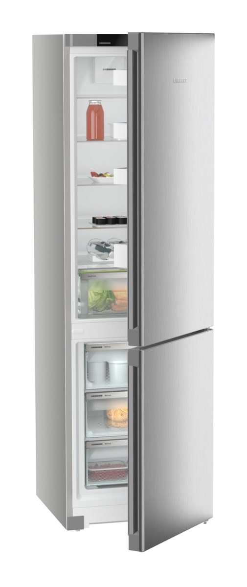 Холодильник Liebherr CNsfd 5703 (Pure / Объем - 360 л / Высота - 201,5см / A++ / Серебристый / No Frost / EasyFresh / DuoCooling)