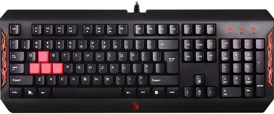 Игровая клавиатура A4Tech Bloody Q100 Black USB