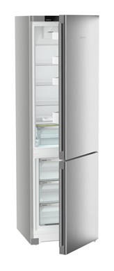 Холодильник Liebherr CNsff 5703 (Pure / Объем - 360 л / Высота - 201,5см / A / Серебристый / No Frost / EasyFresh / DuoCooling)