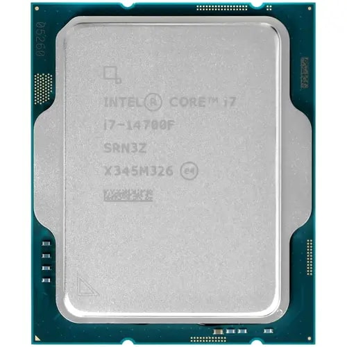 Процессор Intel Core i7-14700F Tray без кулера Raptor Lake-R 2.1(5.4) ГГц /20core(8P+16E)/без видеоядра/ 33Мб /219/65Вт s.1700 CM8071504820816