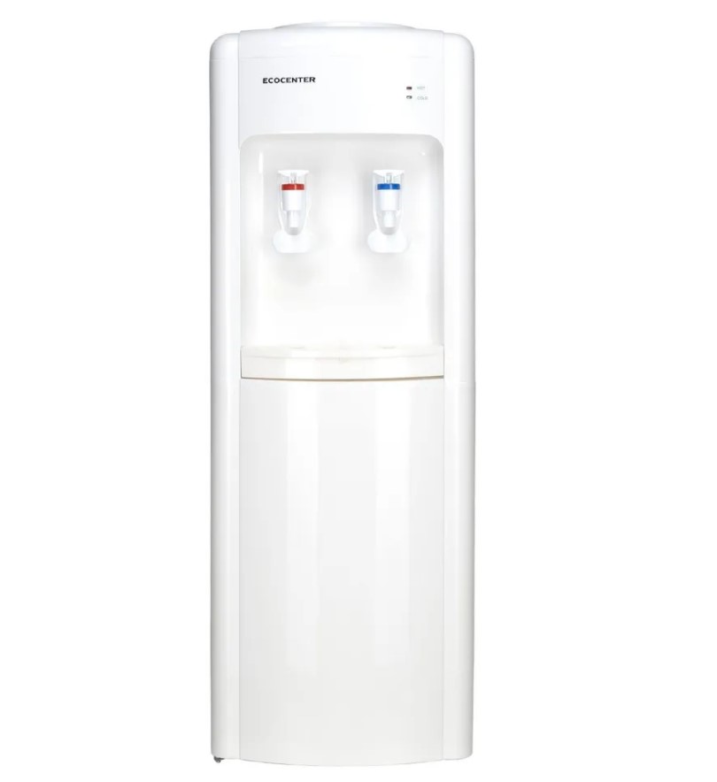 Кулер напольный ECOCENTER G-F81E с шкафчиком, белый