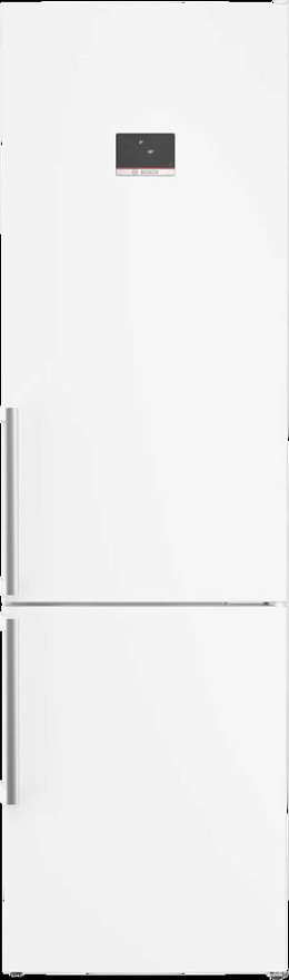 Холодильник Bosch KGN397WCT (Serie4 / Объем - 363 л / Высота - 203см / A+++ / Белый / VitaFresh XXL / SuperCooling / NoFrost)