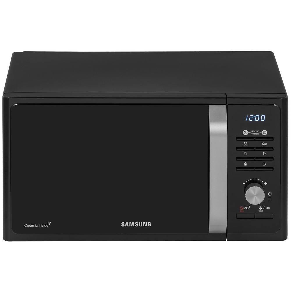 Микроволновая печь Samsung MS23F301TAK (23 л, 800 Вт, переключатели поворотный механизм, кнопки, дисплей, черный)