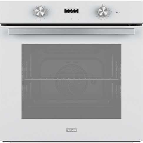 Духовой шкаф Franke FSM 86 H WH (71 л / до 250°C / белое стекло / Боковые напр. / AquaClean / SoftClose / Cool door / A)