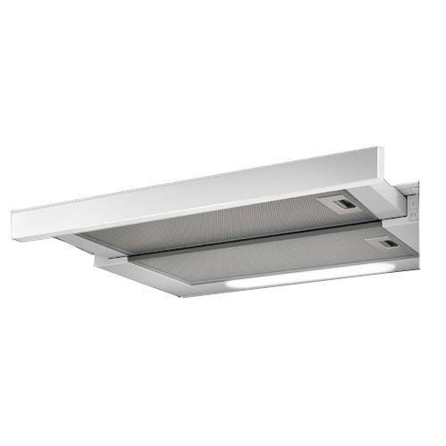 Вытяжка телескопическая Elica Elite 14 Lux WH/A/50  (650 м³/ч / 121 Вт / LED освещение 2x3 Вт / ширина - 49.8 см / белая)