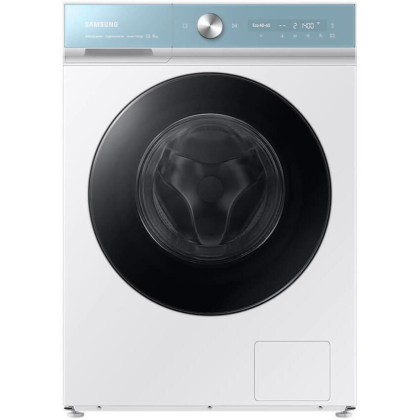 Стиральная машина Samsung WW11BB944DGHS7 (60 см / 11кг / 1400 об / пар / AI Ecobubble / AI Wash / QuickDrive™ / Wi-Fi / Digital Inverter)