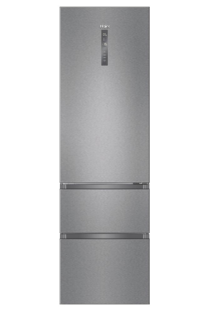 Холодильник трехдверный Haier A3FE737CMJ(EE) (Объем - 371 л / Высота - 200,5 см / A++ / Серебро / No Frost)