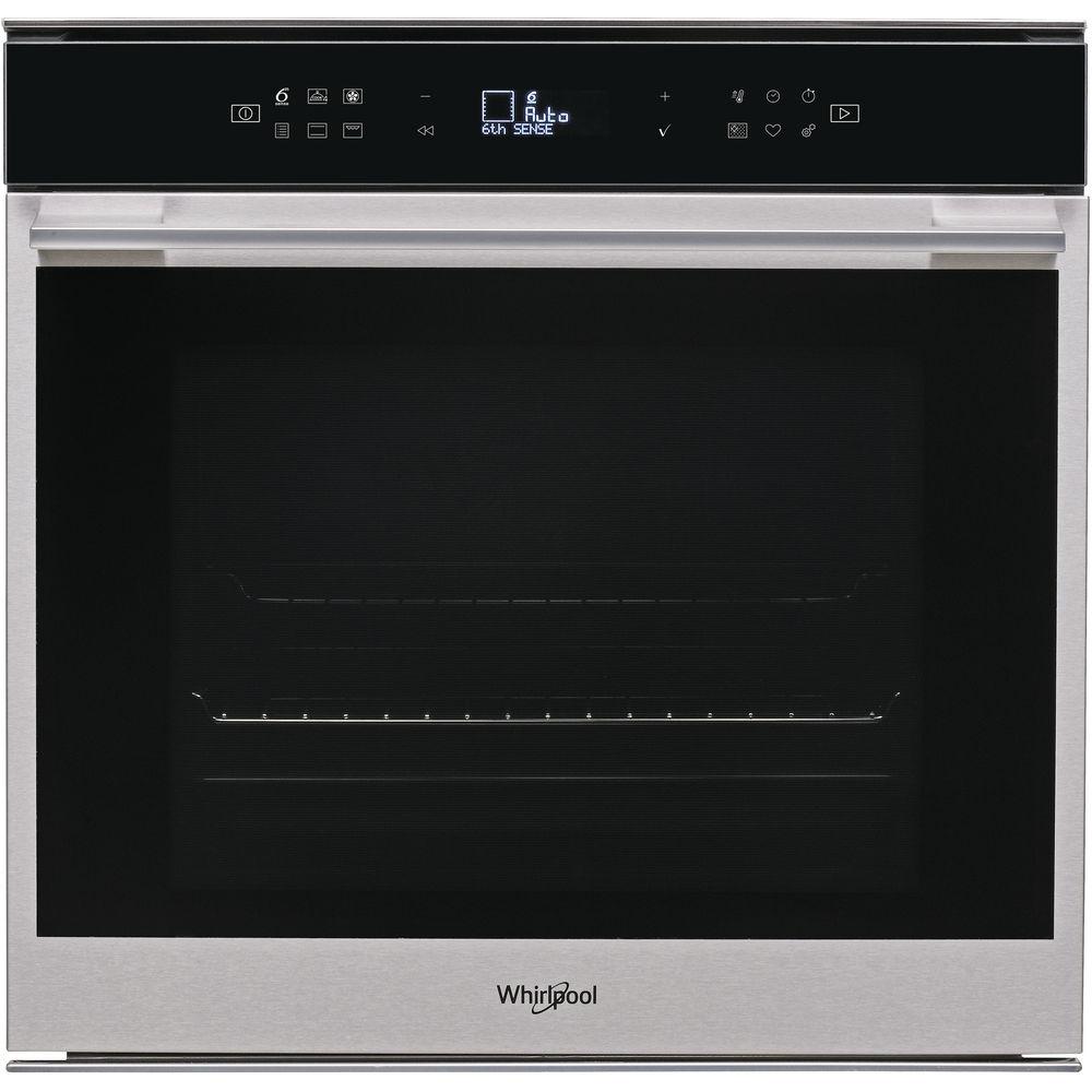 Духовой шкаф Whirlpool W7 OM4 4S1 P (73 л / до 250 °C / Нерж.сталь / Пиролиз / Гриль / Телескоп. напр. / SoftClose / A+)-0