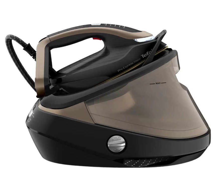 Парогенератор Tefal GV9820 Pro Express Vision (3000 Вт/ подача пара - 180 г/мин/ паровой удар - 750 г/мин/ умная подсветка)