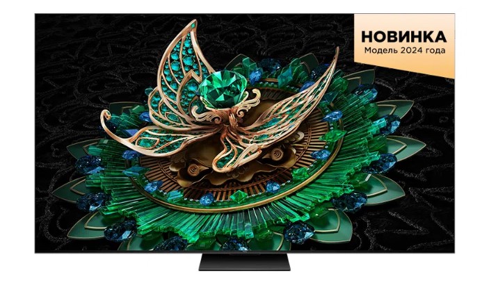Телевизор TCL 75C765 4K UHD Google TV QD-Mini LED 144 Hz