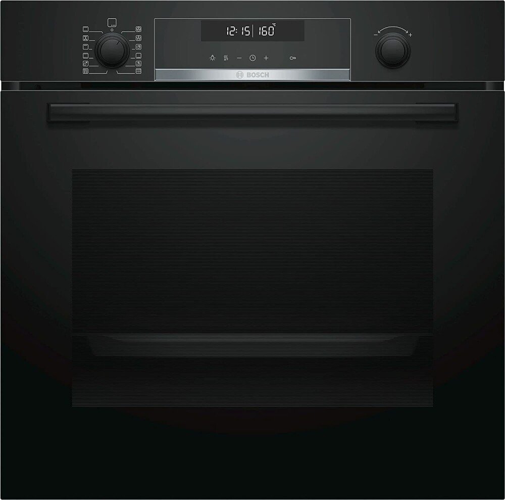 Духовой шкаф Bosch HBA578BB0 (Serie6 / 71 л / до 275 °C / Чёрное стекло / Гриль / Пиролиз / A)