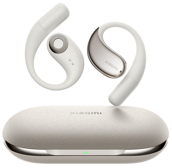 Беспроводные TWS наушники Xiaomi OpenWear Stereo, бежевые (BHR8473GL)
