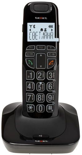 Телефон teXet TX-D7505А (черный)