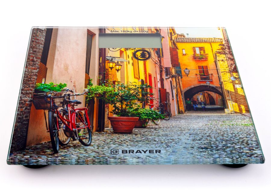 Весы электронные напольные Brayer BR3730 (180 кг), разноцветный — Фото 3